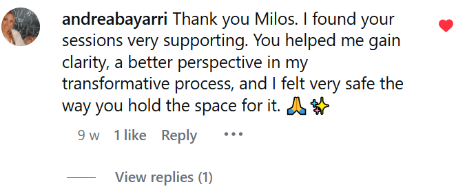 Somatic Coaching Client Testimonial